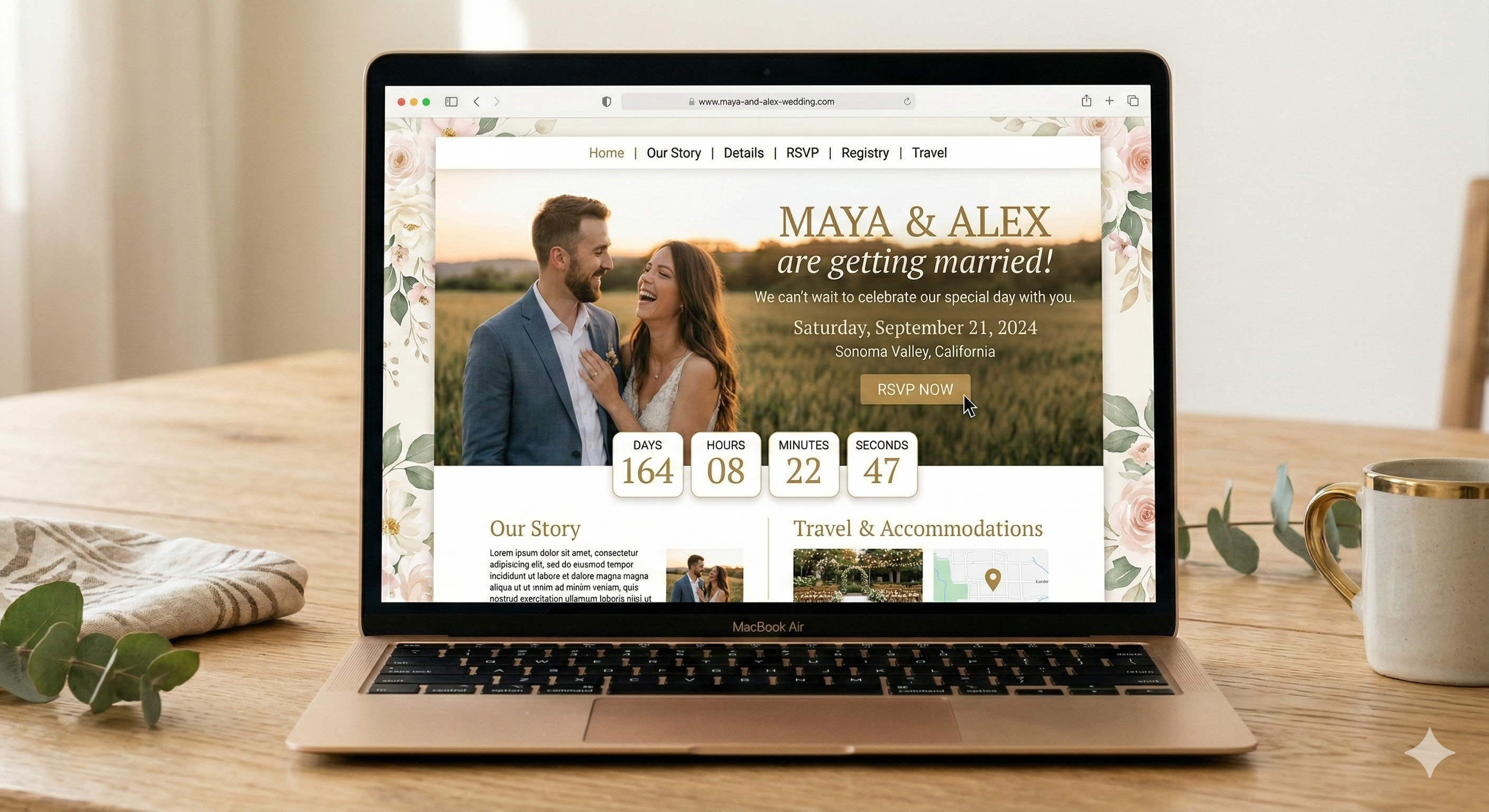 Event Landing Page
